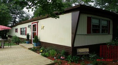 painting your mobile home siding