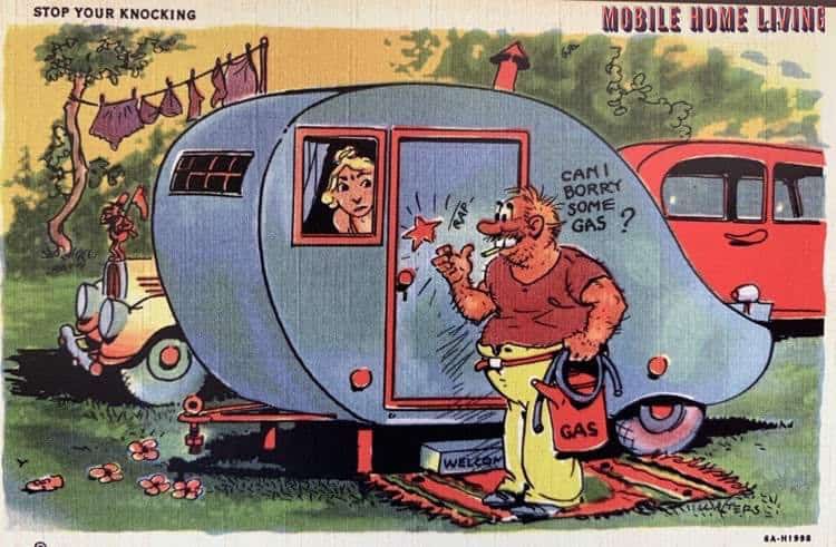 Stop Your Knocking Postcard 1