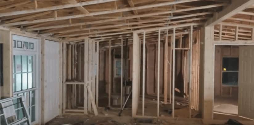 Studs Of A Double Wide 