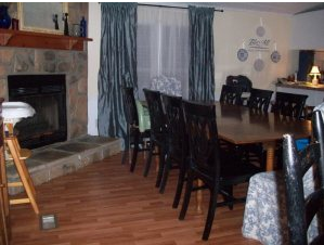 French Country Style Double Wide Manufactured Home Makeover - Dining room after 