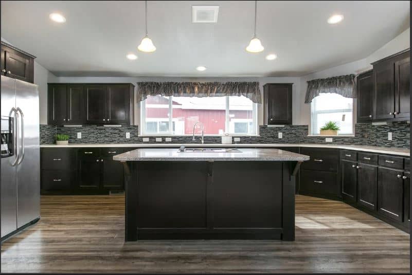 Triple Wide Kitchen Island