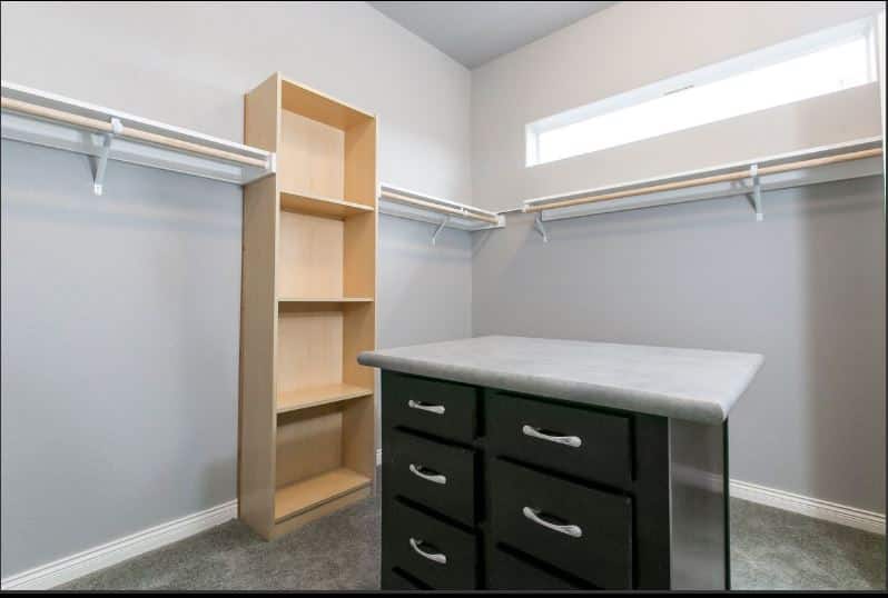 Triple Wide Master Closet