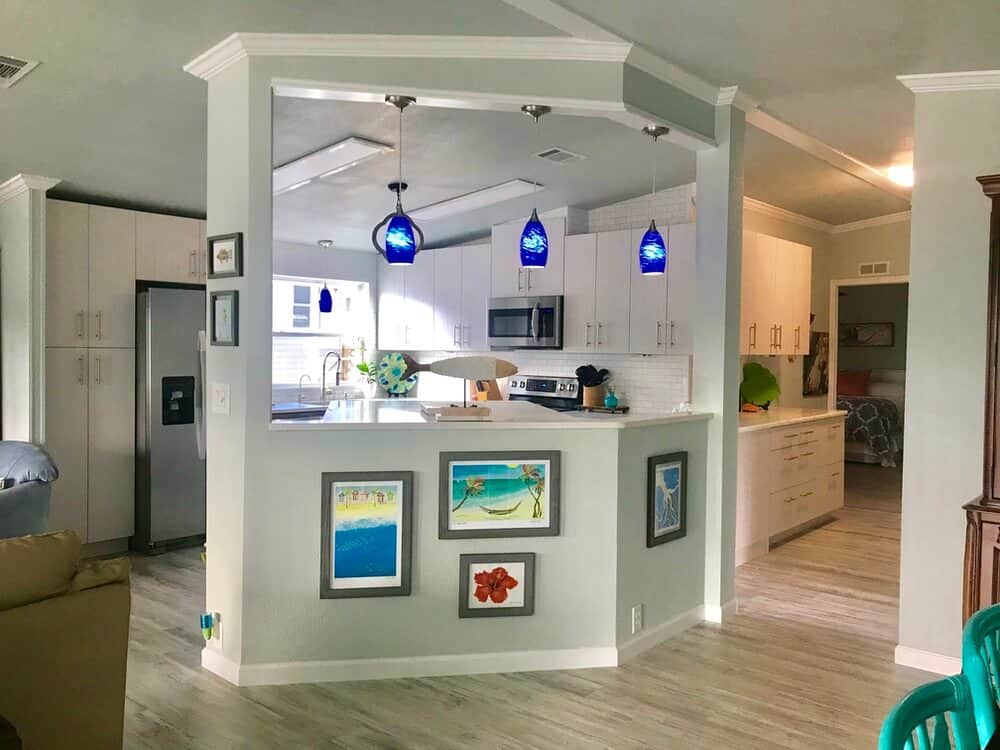 Tropical Eclectic Mobile Home