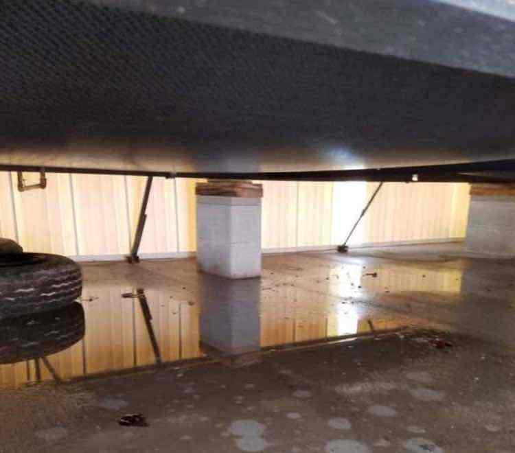 Underbelly Of A Newer Manufactured Home