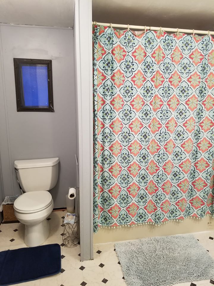 Updated single wide bathroom