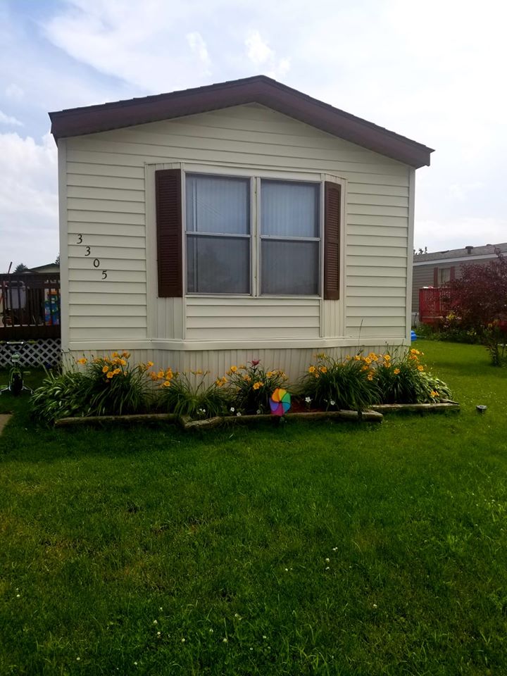 Updated single wide exterior