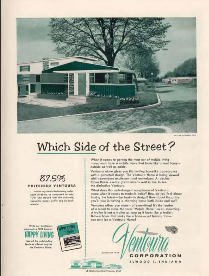 vintage mobile homes-ventoura home