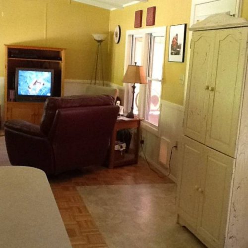 10 Awesome Craigslist Mobile Home Ads from June 2017 - Colorful living room in VT double wide for sale