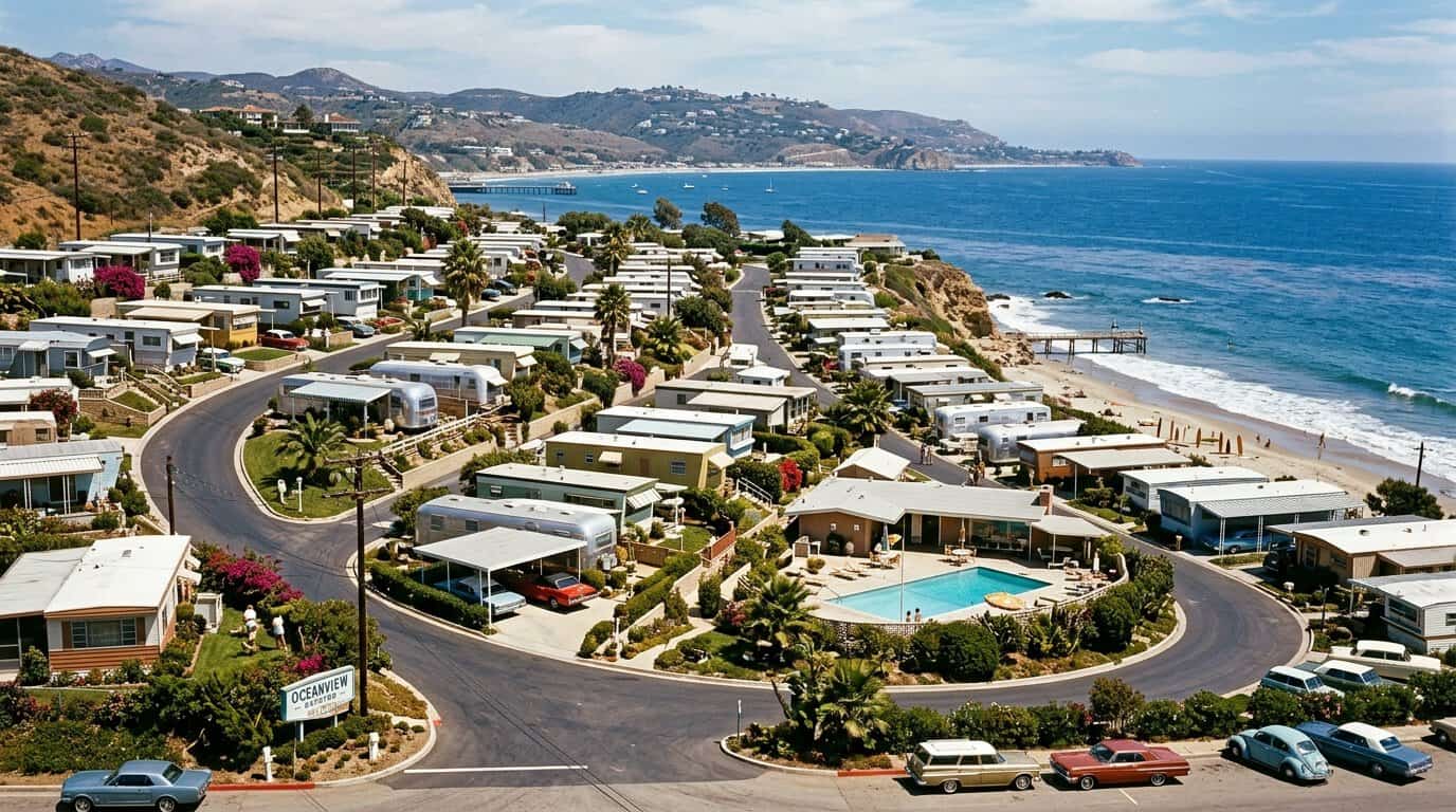 vintage mobile home park