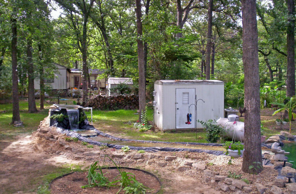 water features for mobile home landscaping