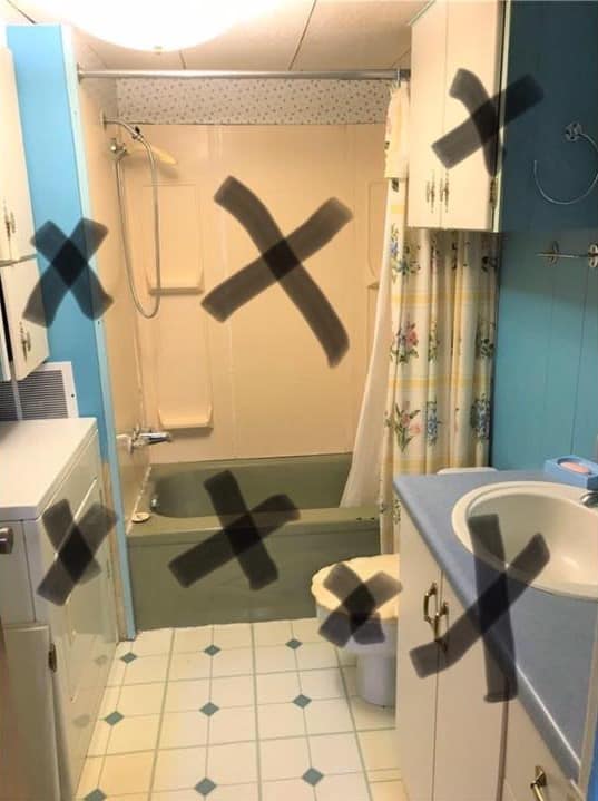 Wendy Bathroom Before