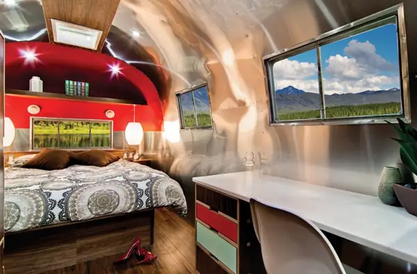 western pacific airstream-bedroom