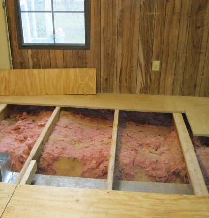 questions about mobile home subfloors - what a mobile home looks like under the subfloor